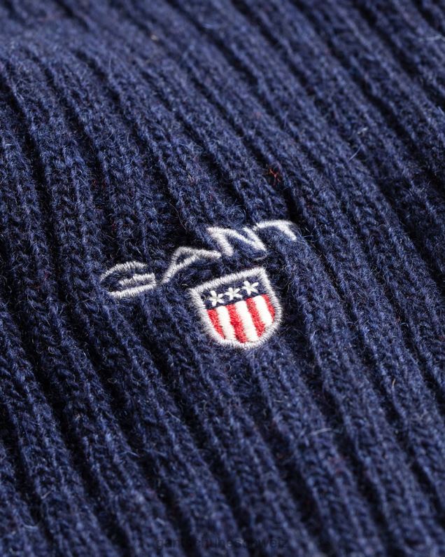 Männer Wollstrickschal 0LP6X578 GANT Marine