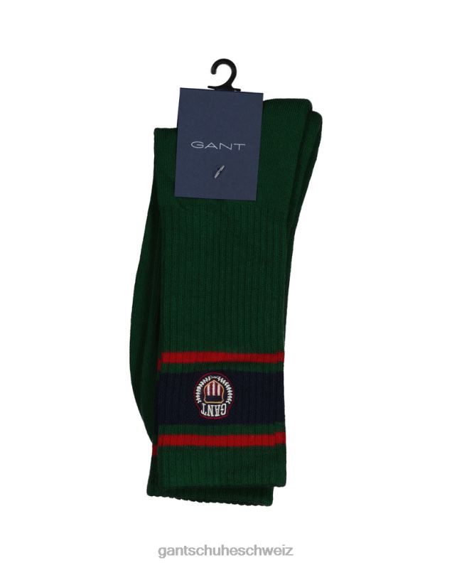 Männer Sportsocken 0LP6X517 GANT Waldgrün