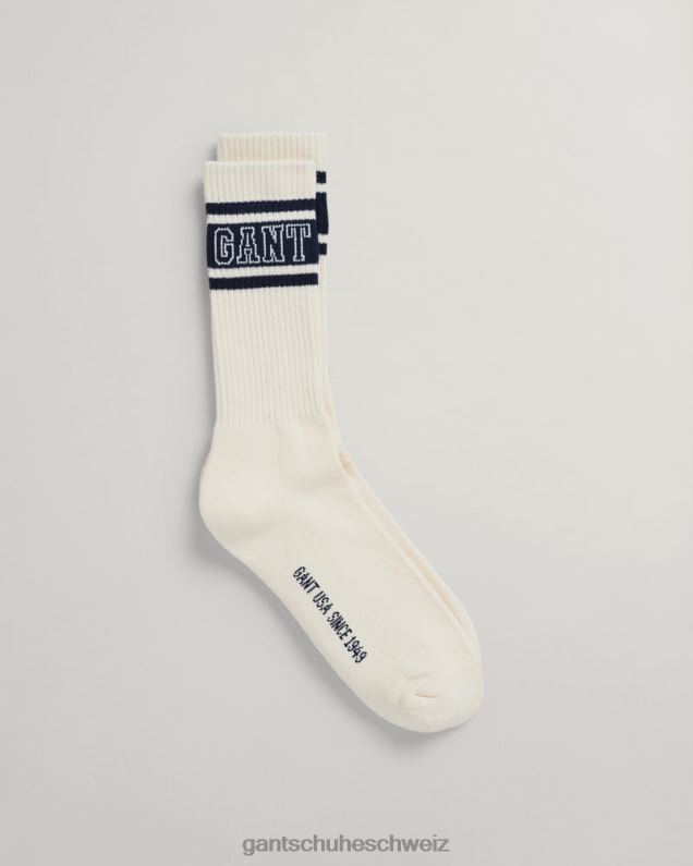 Männer Sportsocken 0LP6X518 GANT Eierschale