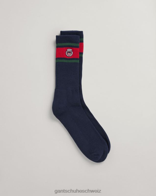 Männer Sportsocken 0LP6X519 GANT Abendblau