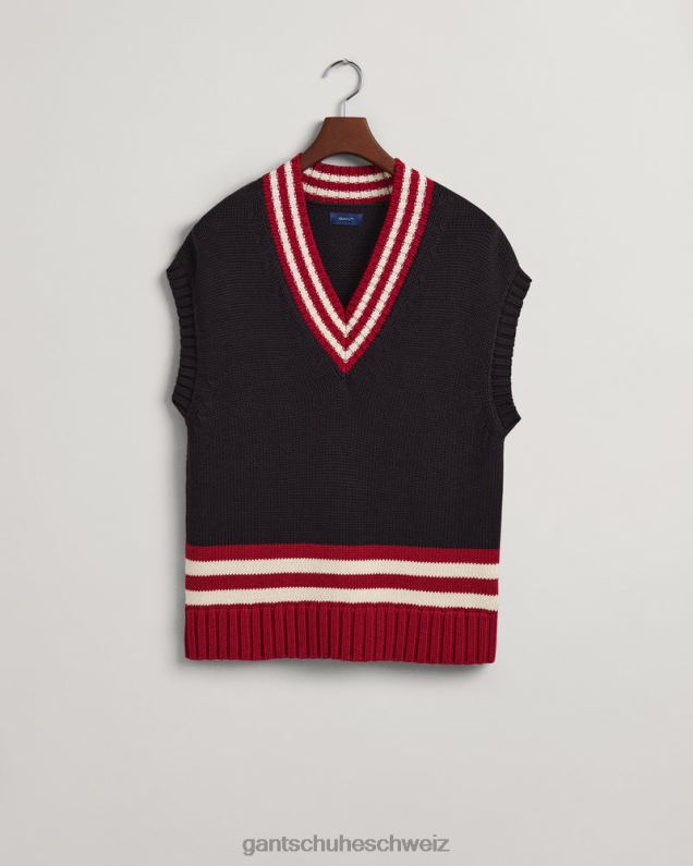 Männer übergroße Weste 0LP6X342 GANT Herbstsonnenuntergang