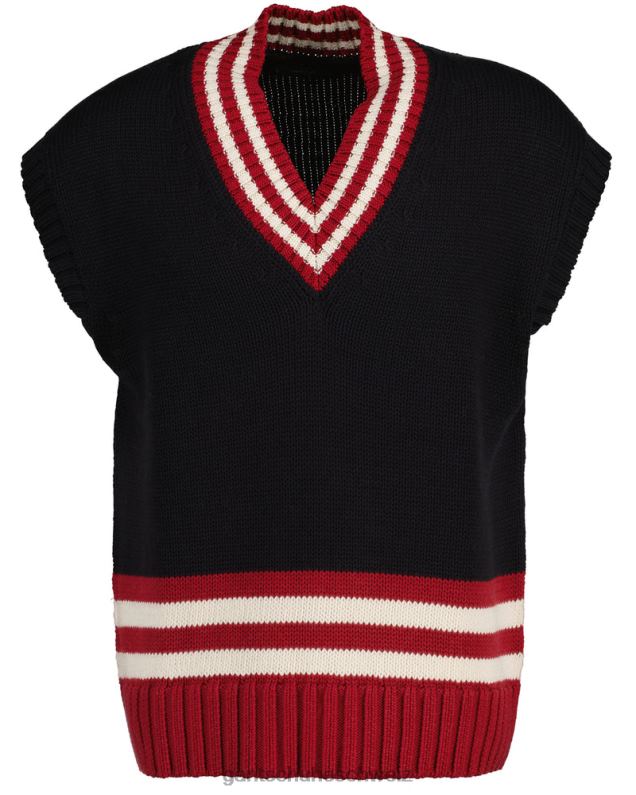 Männer übergroße Weste 0LP6X342 GANT Herbstsonnenuntergang