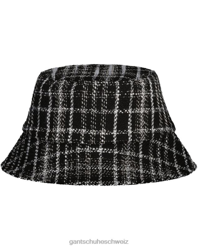 Frauen Fischerhut aus Tweed 0LP6X791 GANT Ebenholzschwarz