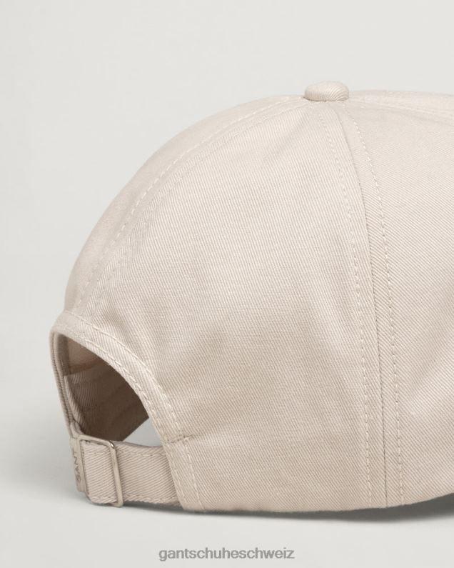 Männer Mütze aus Baumwolltwill 0LP6X498 GANT Kitt